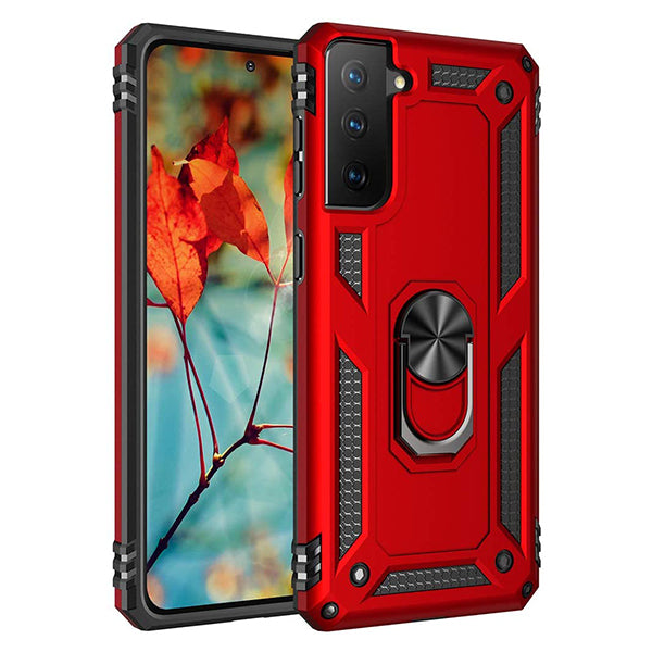 Coque hybride avec anneau pour Samsung Galaxy S21 FE Coque hybride avec anneau pour Samsung Galaxy S21 FE